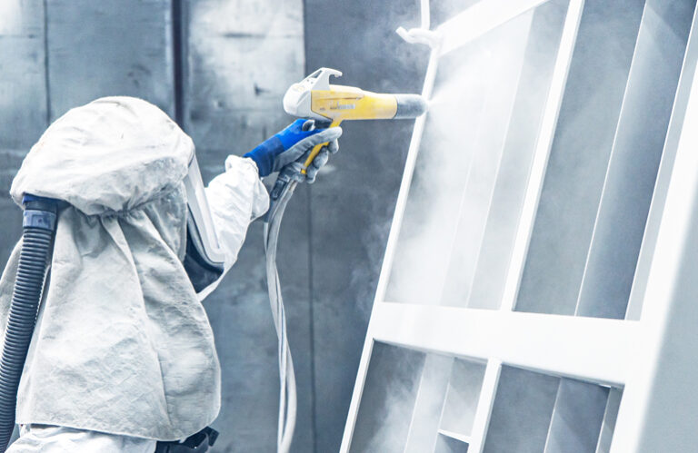 Robust and durable powder coating protects components from corrosion and increases mechanical resistance.