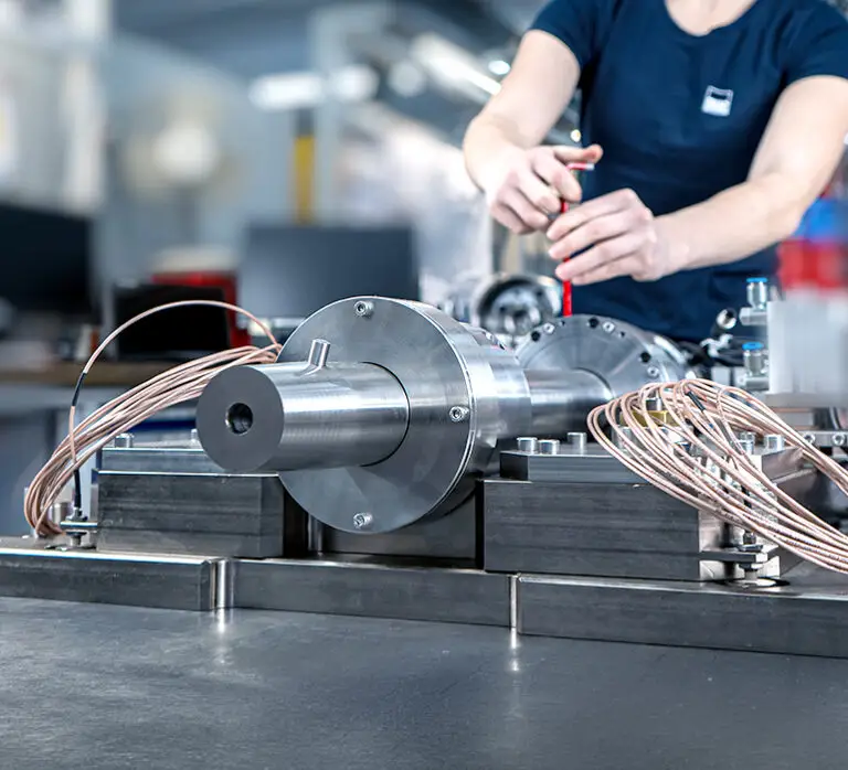 Clamping Device Assembly at EMAG Production.