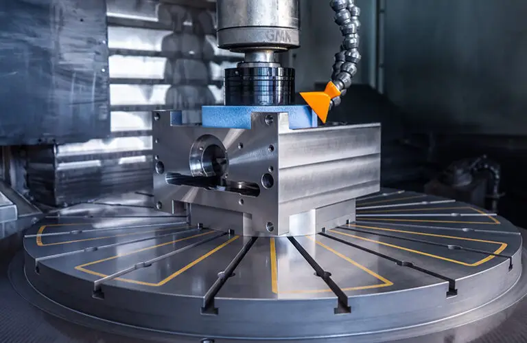 Machining of a chuck base body at EMAG Production